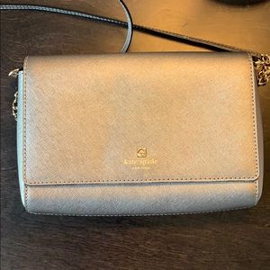 Silver Kate Spade Charlotte Street Alex Bag